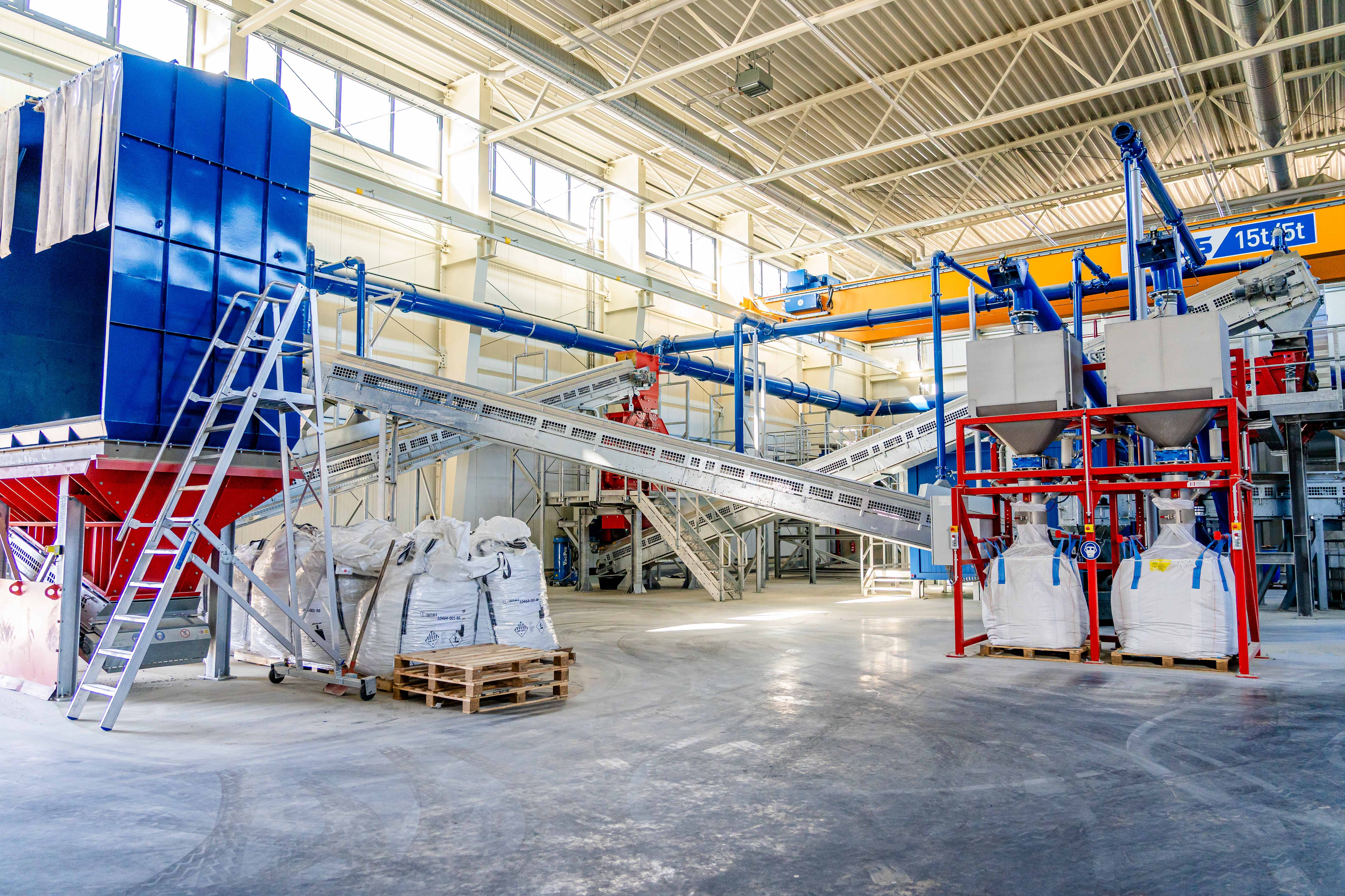 WRC Recycling Facility Interior